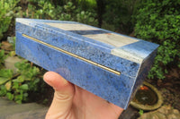 Polished Dumortierite Jewellery Box x 1 From Mozambique