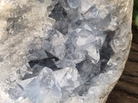 Natural Celestite Geode Specimen x 1 From Sakoany, Madagascar