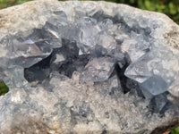 Natural Celestite Geode Specimen x 1 From Sakoany, Madagascar