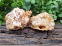 Natural Limonite Quartz Clusters x 24 From Solwezi, Zambia