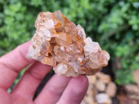 Natural Limonite Quartz Clusters x 24 From Solwezi, Zambia