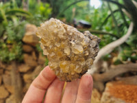 Natural Limonite Quartz Clusters x 24 From Solwezi, Zambia