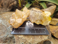 Natural Limonite Quartz Clusters x 24 From Solwezi, Zambia