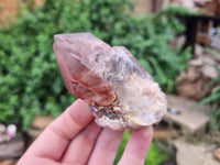 Natural Red Hematoid Quartz Crystals x 12 From Karoi, Zimbabwe