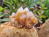 Natural Ametrine Spirit Quartz Clusters x 6 From Boekenhouthoek, South Africa