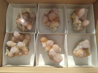 Natural Ametrine Spirit Quartz Clusters x 6 From Boekenhouthoek, South Africa