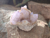 Natural Ametrine Spirit Quartz Clusters x 6 From Boekenhouthoek, South Africa