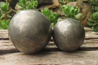 Polished Pharaoh Stone Spheres x 3  From Zimbabwe