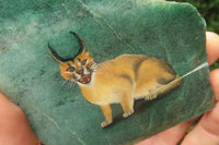 Hand Made Caracal Decoupage Stone Slabs x 6 From Southern Africa