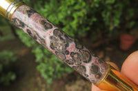 Hand Made Fountain Pens With Stone Inlays x 4 From China