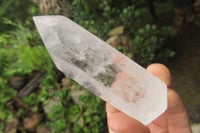 Polished Clear Quartz Points x 6 From Madagascar