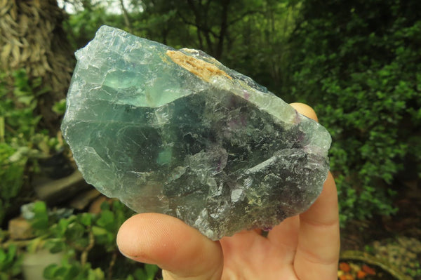 Natural Watermelon Fluorite Cobbed Specimens x 5 From Uis, Namibia