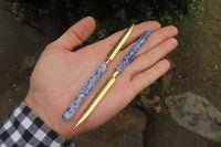 Polished Sodalite Letter Openers - Sold Per Item - From Namibia