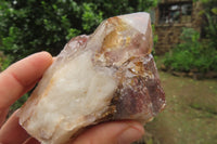 Natural Red Hematoid Quartz Clusters x 6 From Karoi, Zimbabwe