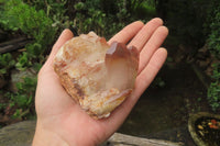 Natural Red Hematoid Quartz Clusters x 6 From Karoi, Zimbabwe