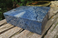 Polished Dumortierite Jewellery Box x 1 From Mozambique