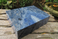 Polished Dumortierite Jewellery Box x 1 From Mozambique