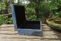 Polished Dumortierite Jewellery Box x 1 From Mozambique