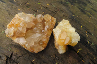 Natural Limonite Quartz Clusters x 35 From Solwezi, Zambia