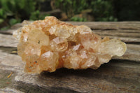 Natural Limonite Quartz Clusters x 35 From Solwezi, Zambia