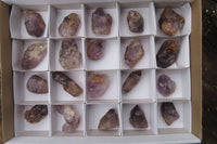 Natural Zululand Amethyst Crystals x 20 From South Africa