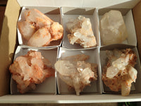 Natural Quartz Clusters x 7 From Zambia