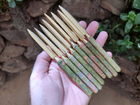 Polished Unakite Letter Openers - Sold Per Item - From South Africa