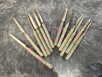 Polished Unakite Letter Openers - Sold Per Item - From South Africa