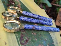 Polished Sodalite Magnifying Glasses - Sold Per Item - From Namibia