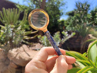 Polished Sodalite Magnifying Glasses - Sold Per Item - From Namibia