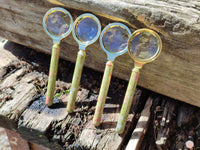 Polished Unakite Magnifying Glasses - Sold Per Item - From South Africa