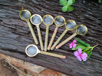 Polished Unakite Magnifying Glasses - Sold Per Item - From South Africa