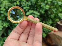 Polished Unakite Magnifying Glasses - Sold Per Item - From South Africa