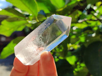 Polished Clear Quartz Crystals x 12 From Madagascar