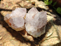 Natural Amethyst Spirit Quartz Clusters x 20 From Boekenhouthoek, South Africa