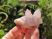 Natural Amethyst Spirit Quartz Clusters x 20 From Boekenhouthoek, South Africa