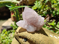 Natural Amethyst Spirit Quartz Clusters x 20 From Boekenhouthoek, South Africa