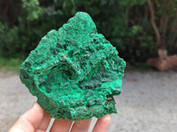 Natural Silky Malachite Specimens x 5 From Kasompe, Congo