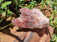 Natural Red Hematoid Quartz Clusters x 15 From Karoi, Zimbabwe