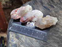 Natural Red Hematoid Quartz Clusters x 15 From Karoi, Zimbabwe