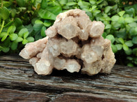 Natural Smokey Phantom Quartz Cluster x 1 From Luena, Congo