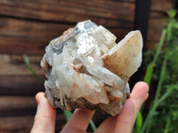 Natural Bladed Barite Specimens x 2 From Congo