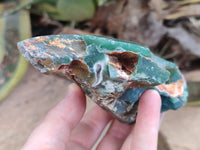 Polished On One Side Emerald Mtorolite Plates x 4 From Mutorashanga, Zimbabwe