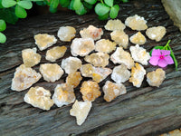 Natural Limonite Quartz Clusters x 70 From Solwezi, Zambia