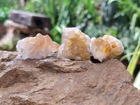 Natural Limonite Quartz Clusters x 70 From Solwezi, Zambia