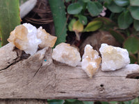 Natural Limonite Quartz Clusters x 70 From Solwezi, Zambia