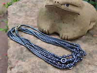 Polished Hematite Mixed Bead Choker - Sold Per Item - From Southern Africa