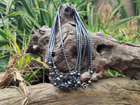 Polished Hematite Mixed Bead Choker - Sold Per Item - From Southern Africa