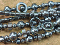 Polished Hematite Mixed Bead Choker - Sold Per Item - From Southern Africa