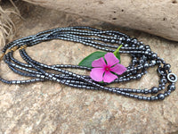 Polished Hematite Mixed Bead Choker - Sold Per Item - From Southern Africa